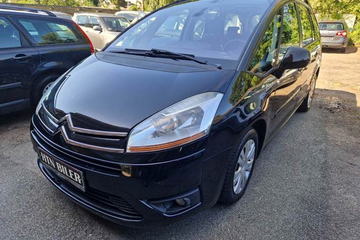 Sort Citroën C4 Picasso fra 2010 set udefra
