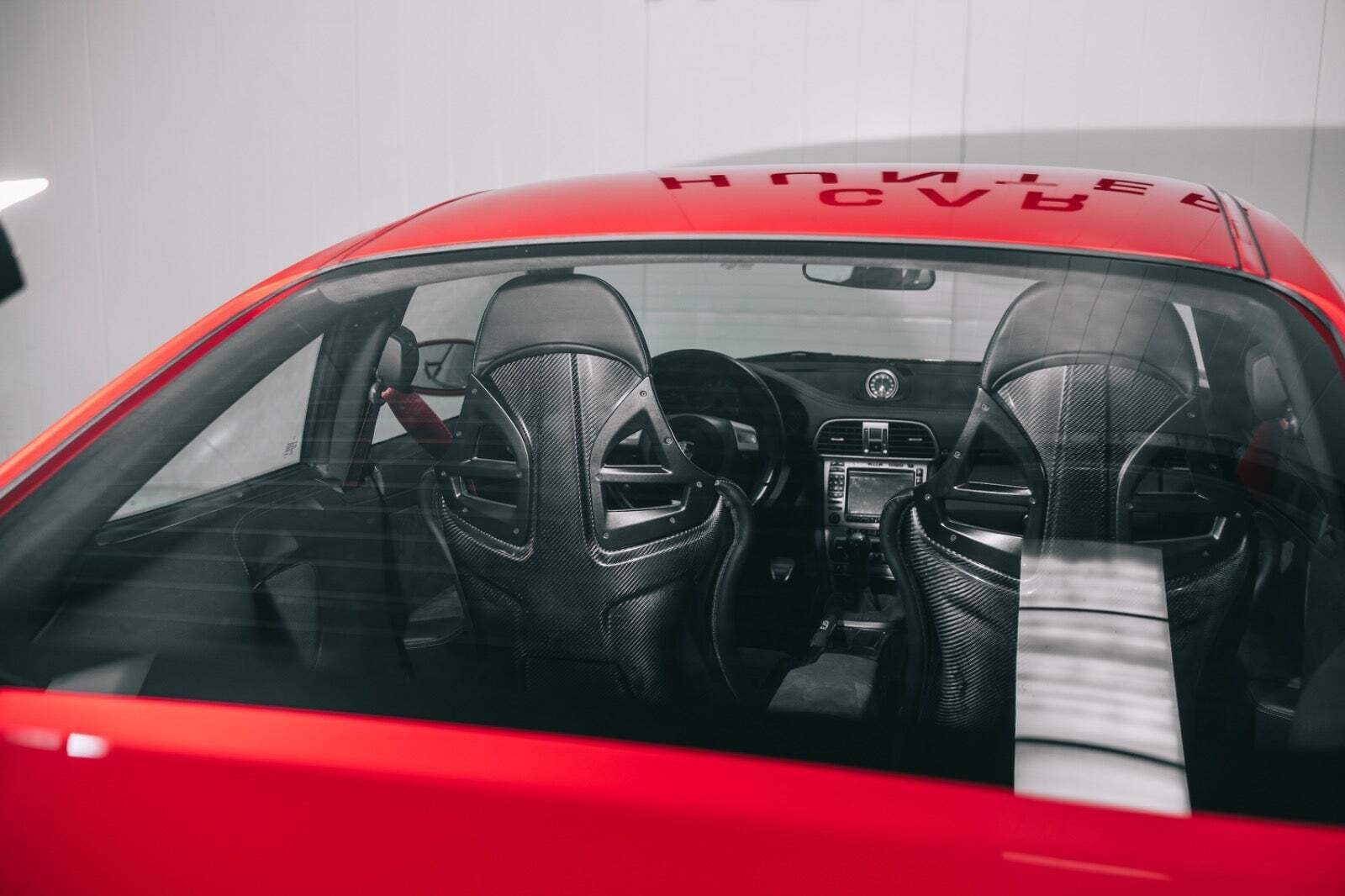 Rød Porsche 911 GT3 fra 2008