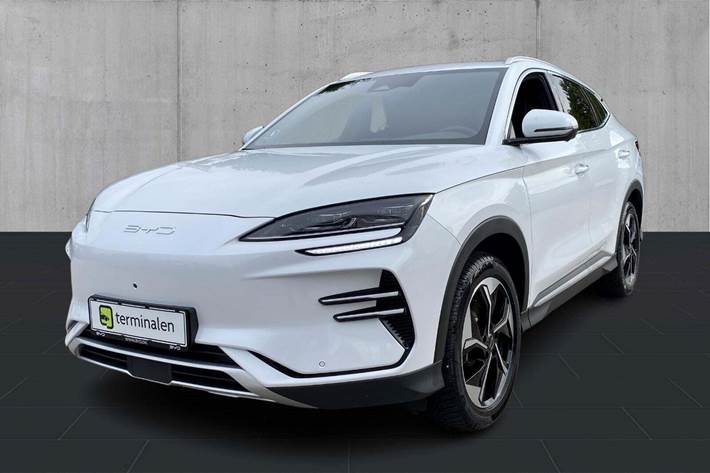 Hvid BYD Seal U fra 2024 set udefra