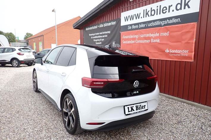 Hvid VW ID.3 fra 2024