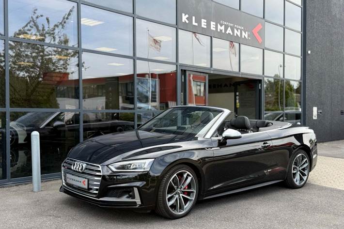 Sort Audi S5 fra 2017