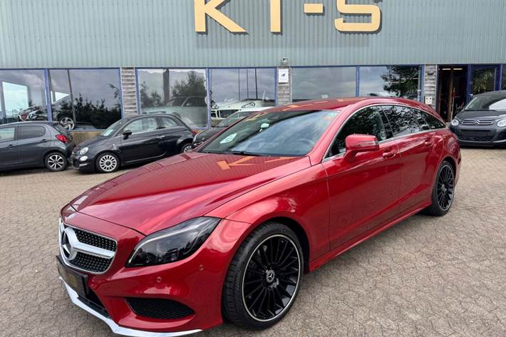 Sort Mercedes CLS350 d fra 2016