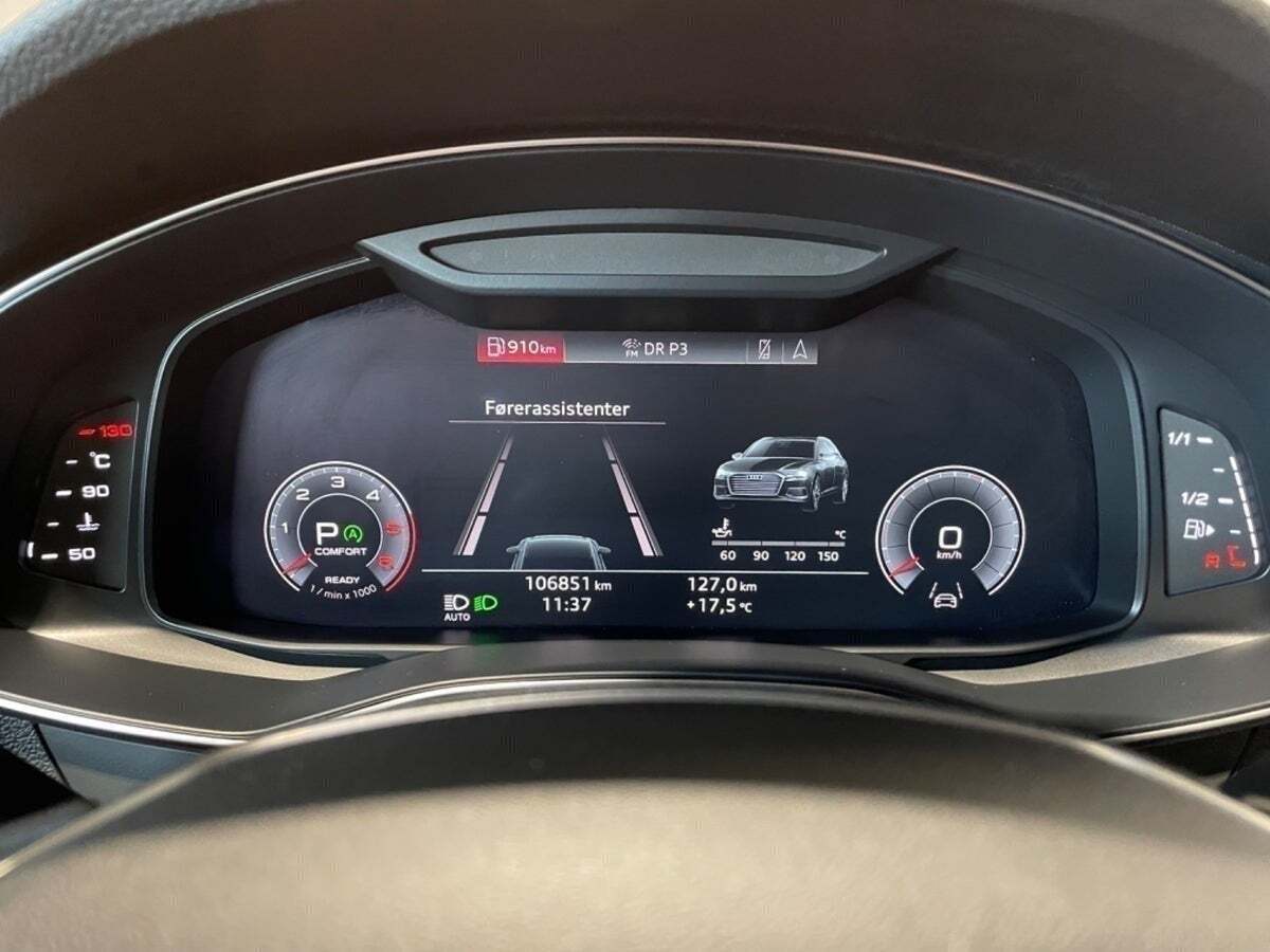 Sort Audi A6 fra 2019