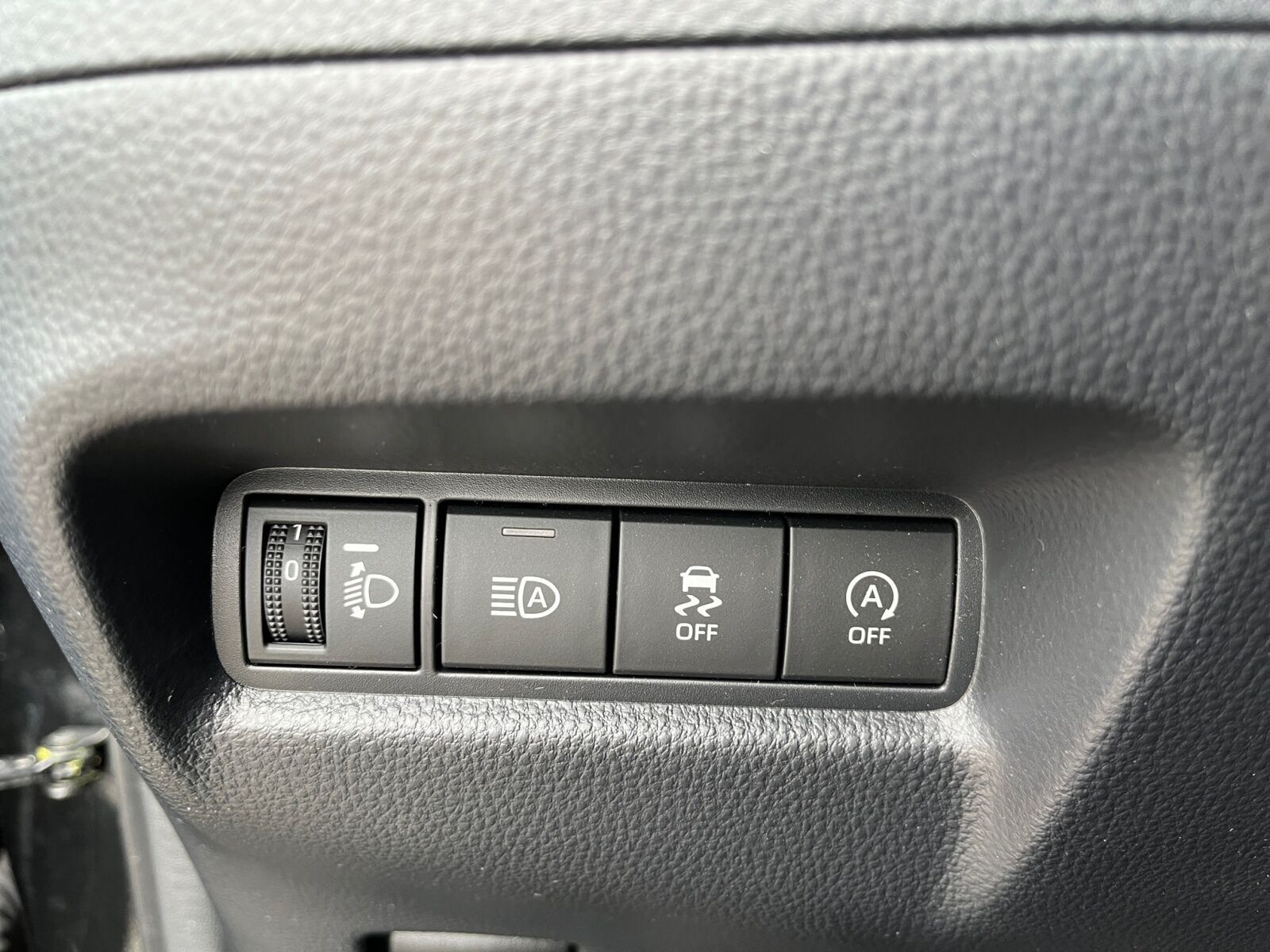 Sort Toyota Aygo X fra 2024