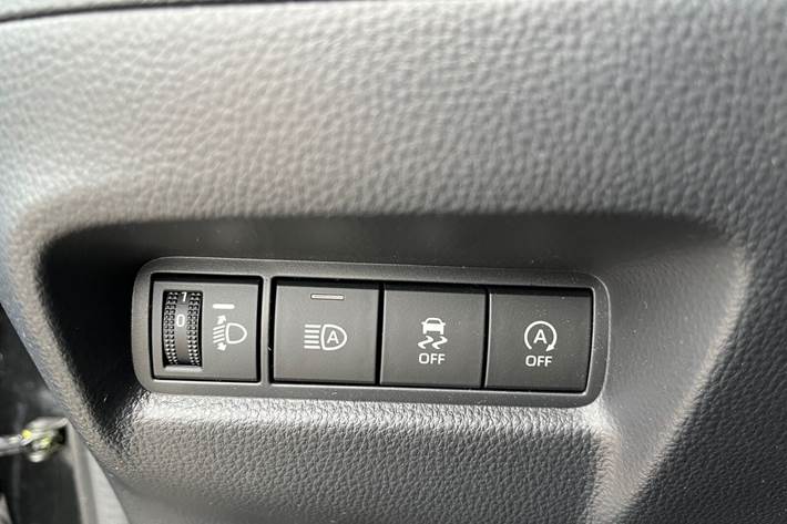 Sort Toyota Aygo X fra 2024