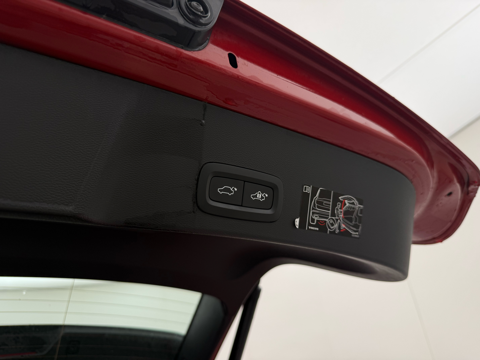 Rød Volvo XC40 fra 2021