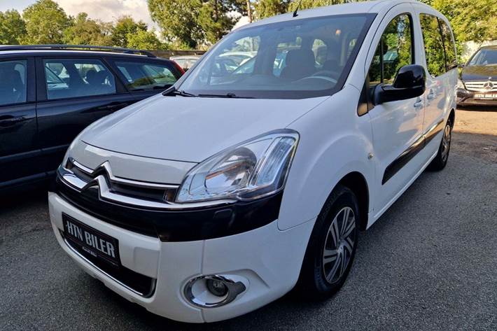 Hvid Citroën Berlingo fra 2012