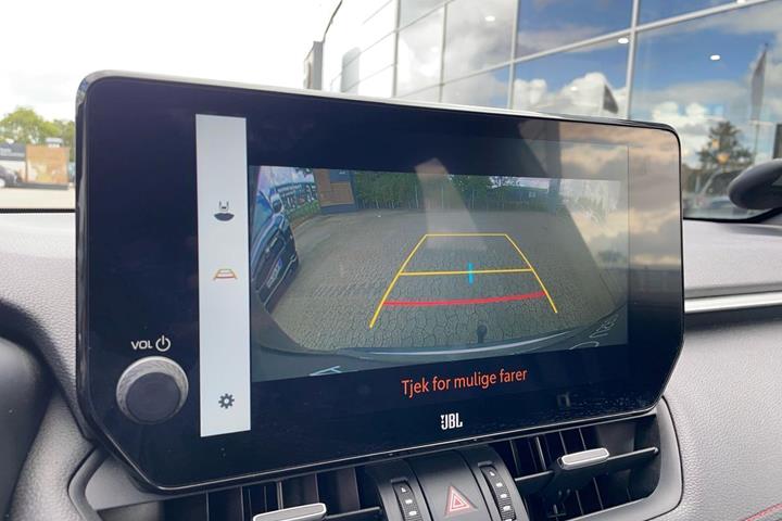 Sort Toyota RAV4 Plug-in fra 2023 set indefra
