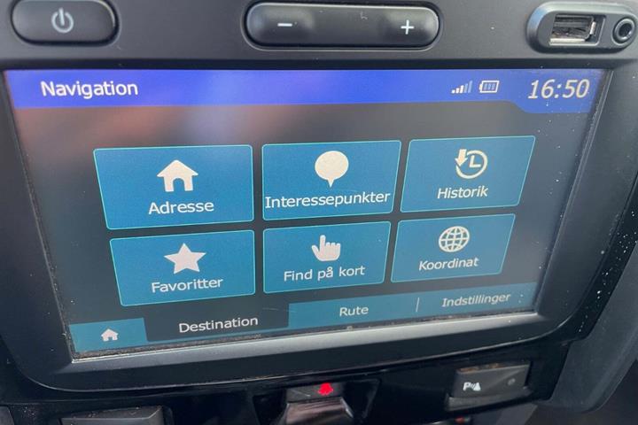 Sort Dacia Duster fra 2017