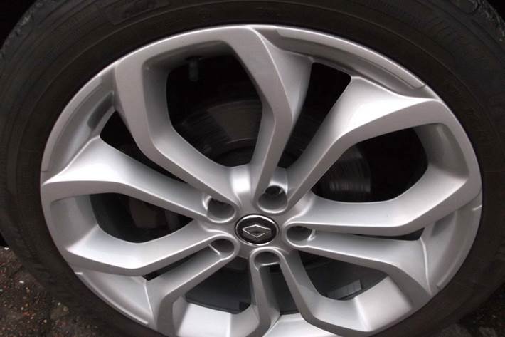 Hvid Renault Scenic IV fra 2018