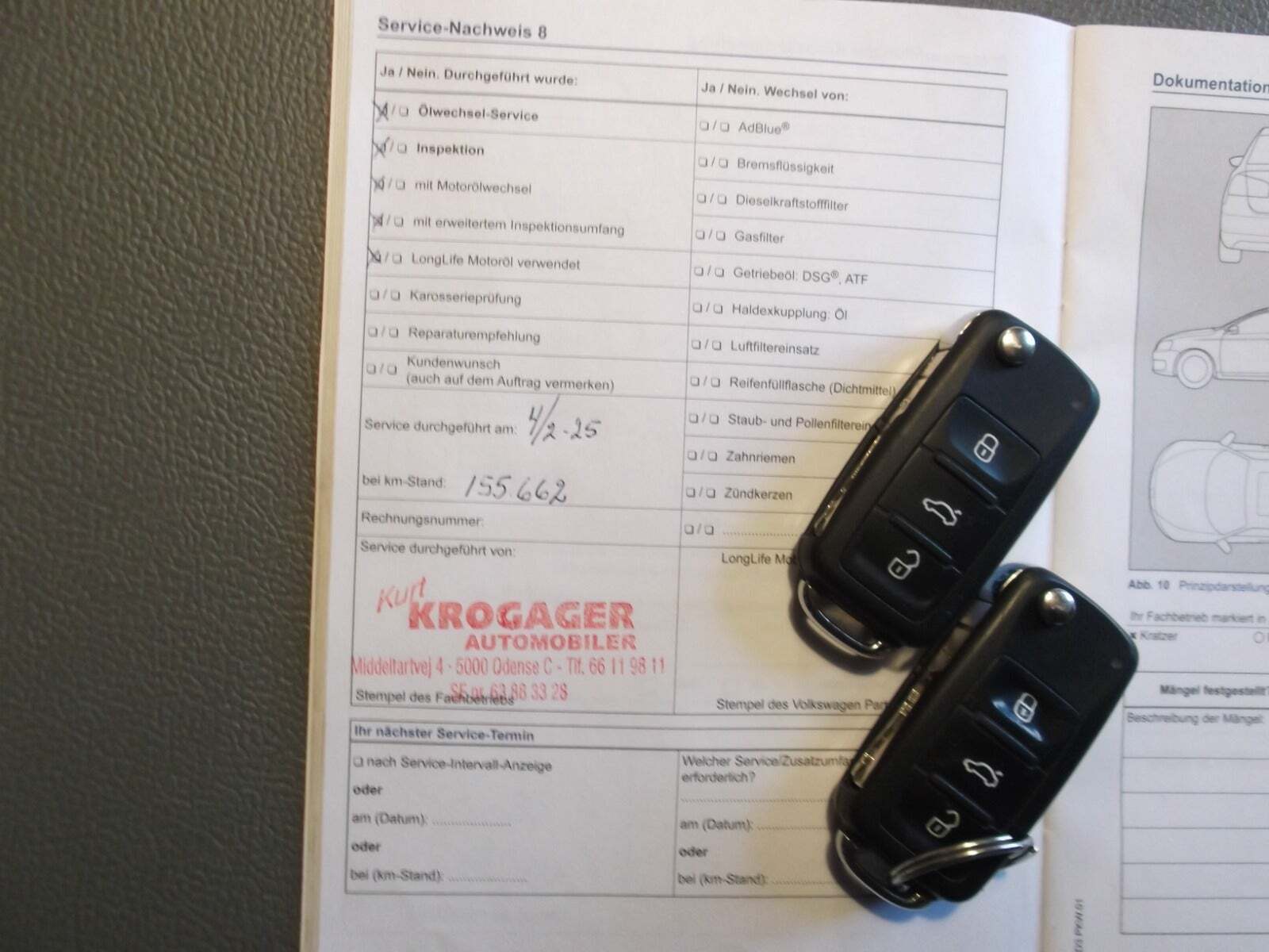 Lilla VW Golf VI fra 2014