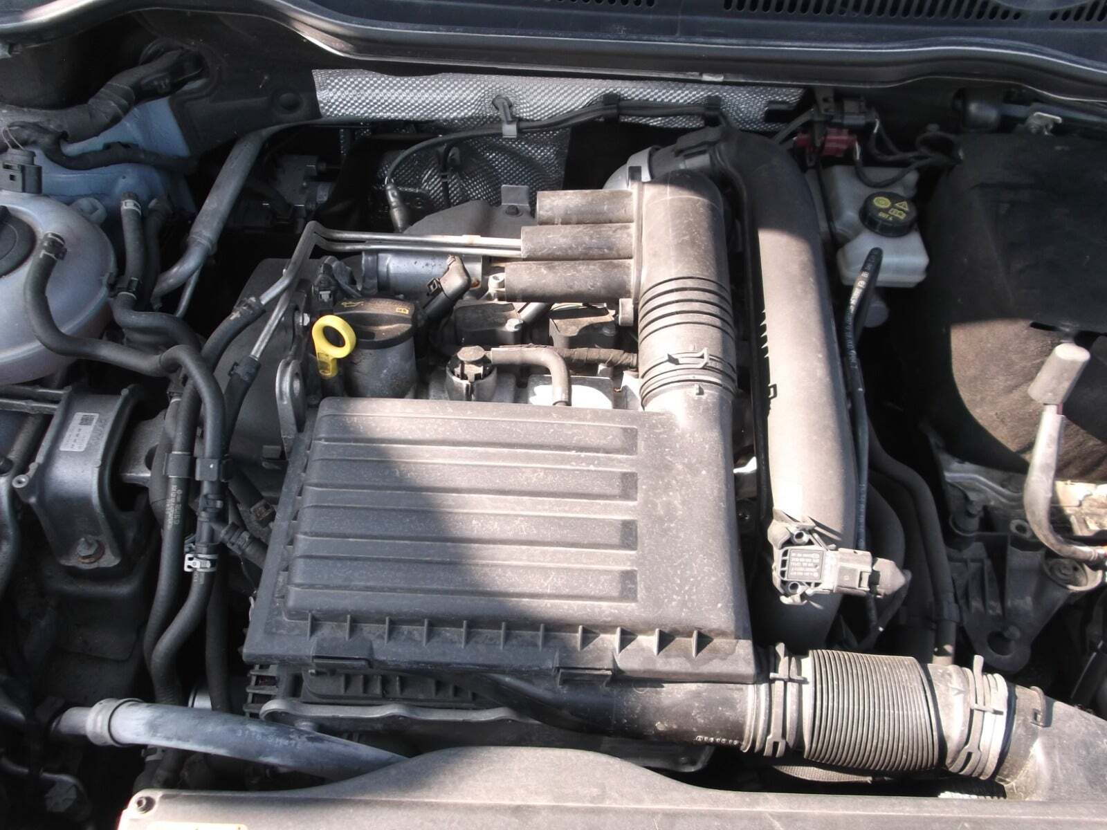 Grå VW Golf Sportsvan fra 2017