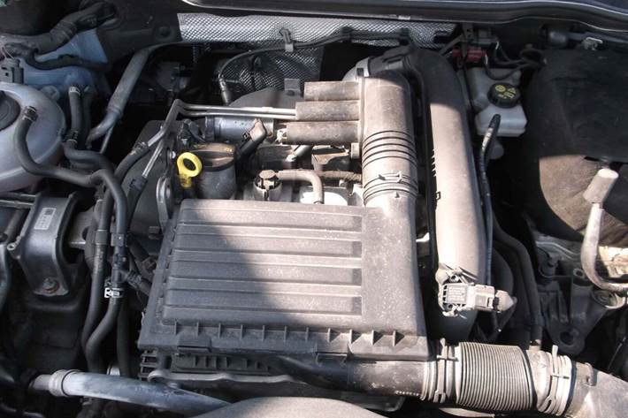 Grå VW Golf Sportsvan fra 2017