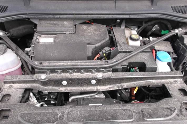 Grå Skoda Enyaq fra 2023