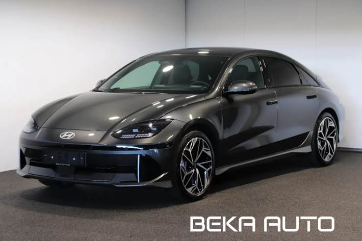 Grå Hyundai Ioniq 6 fra 2025 set udefra