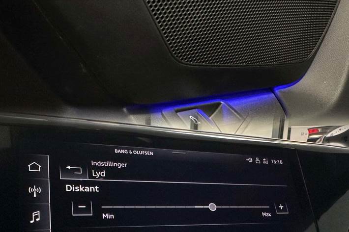 Sort Audi e-tron GT fra 2021