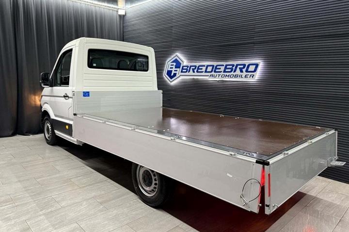 Hvid VW Crafter 35 fra 2024