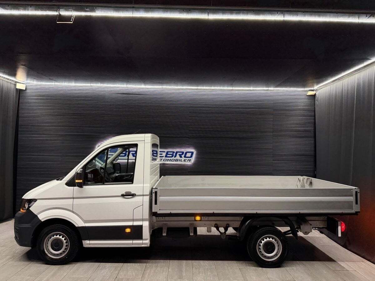 Hvid VW Crafter 35 fra 2024