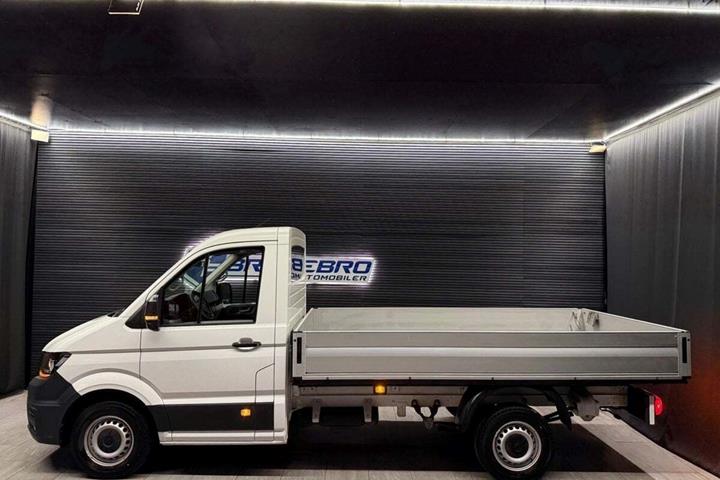 Hvid VW Crafter 35 fra 2024