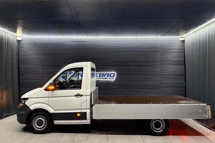 Hvid VW Crafter 35 fra 2024