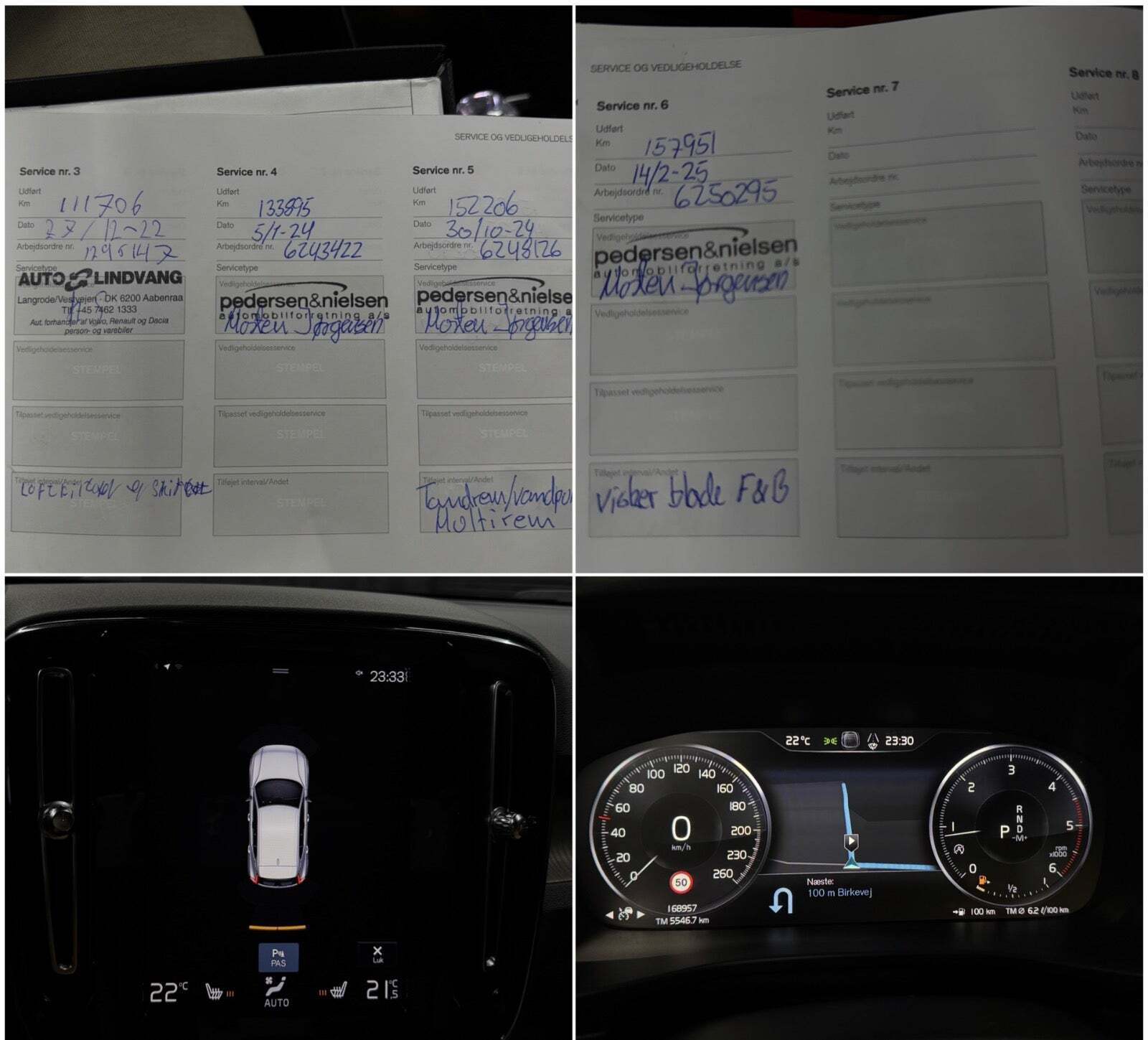 Grå Volvo XC40 fra 2019