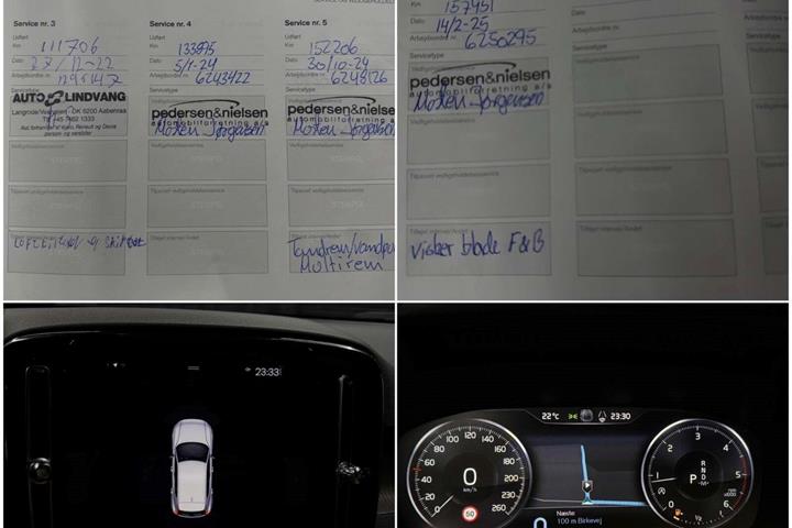 Grå Volvo XC40 fra 2019