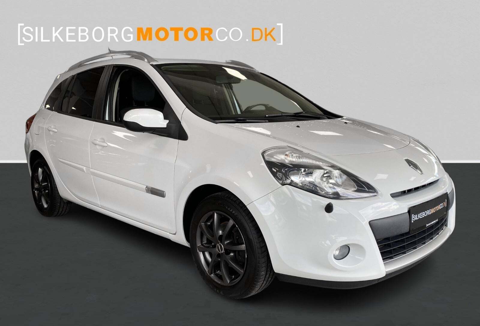 Hvid Renault Clio III fra 2012