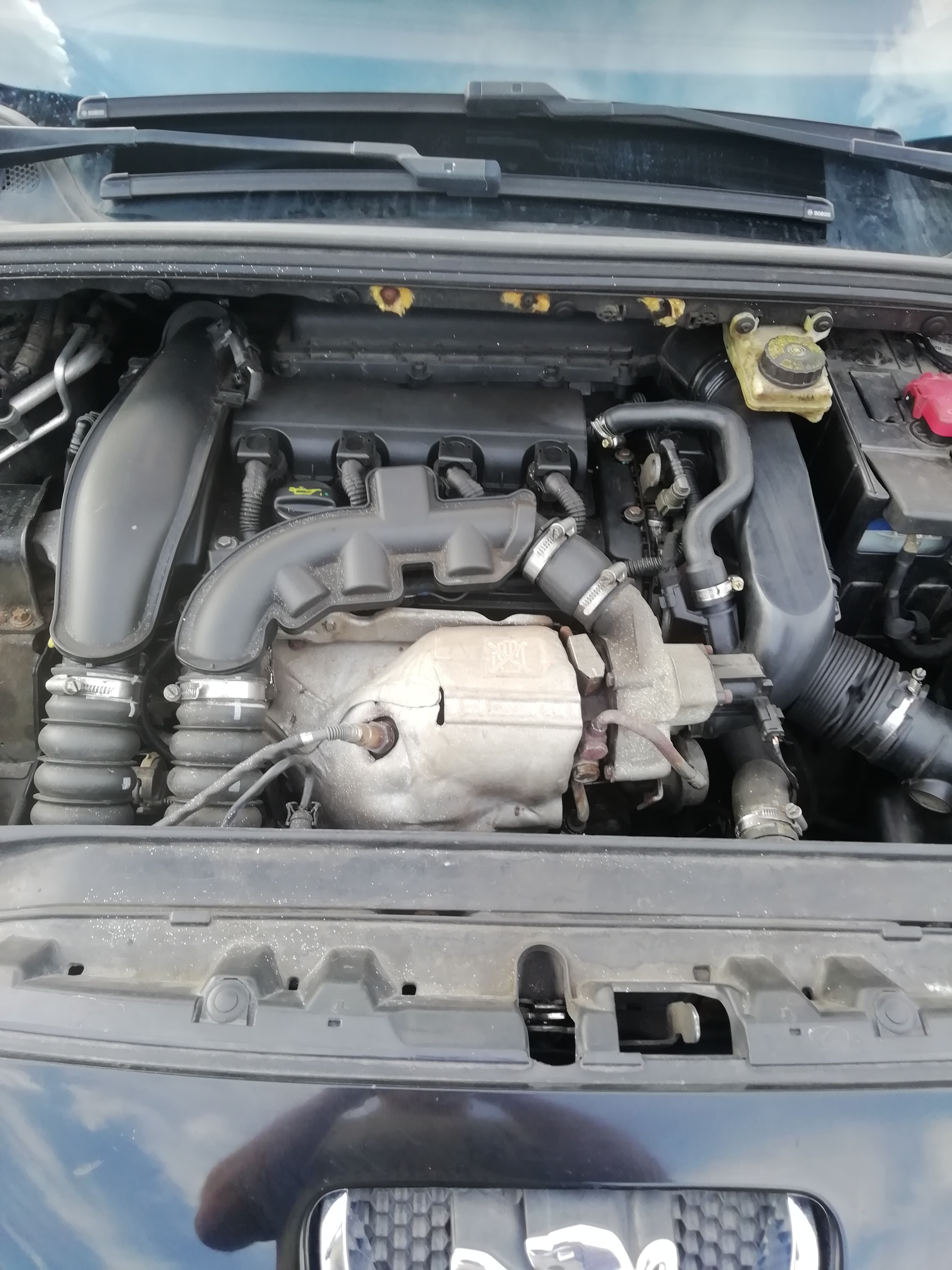Sort Peugeot 308 fra 2007