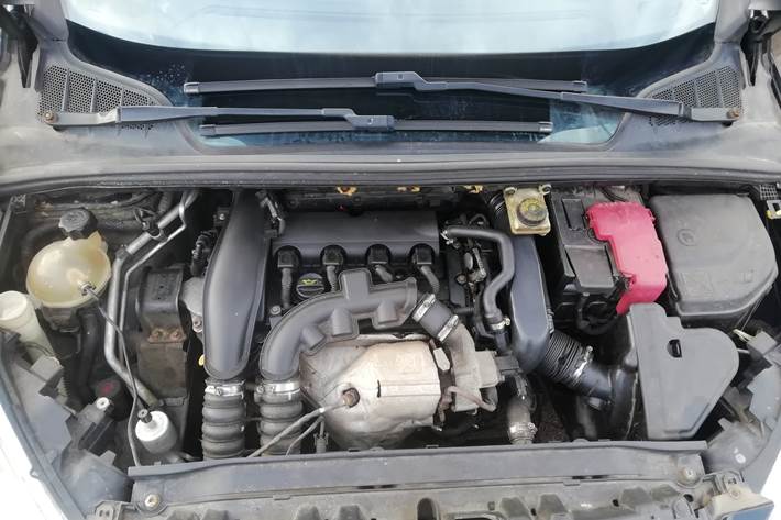 Sort Peugeot 308 fra 2007