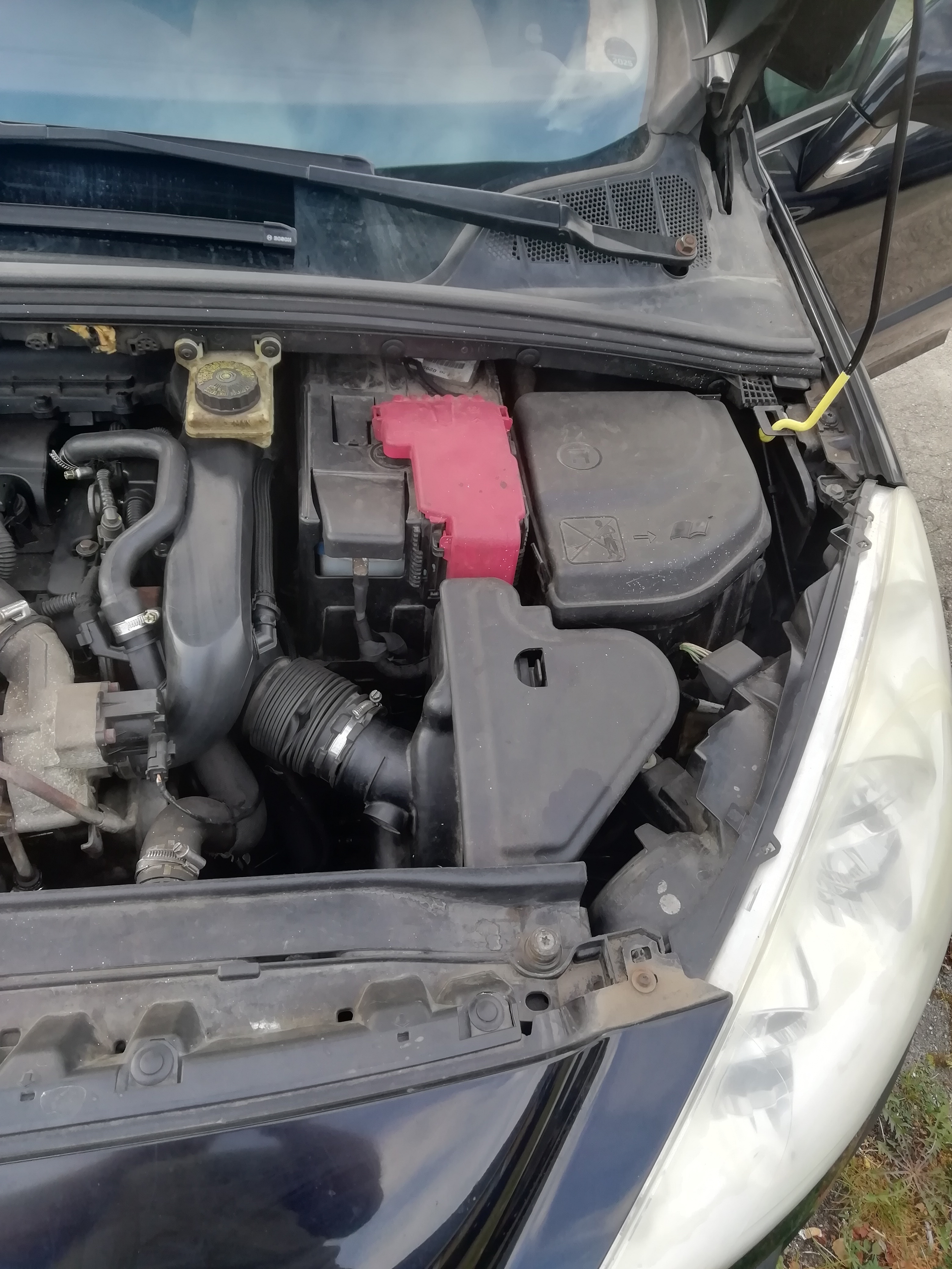 Sort Peugeot 308 fra 2007