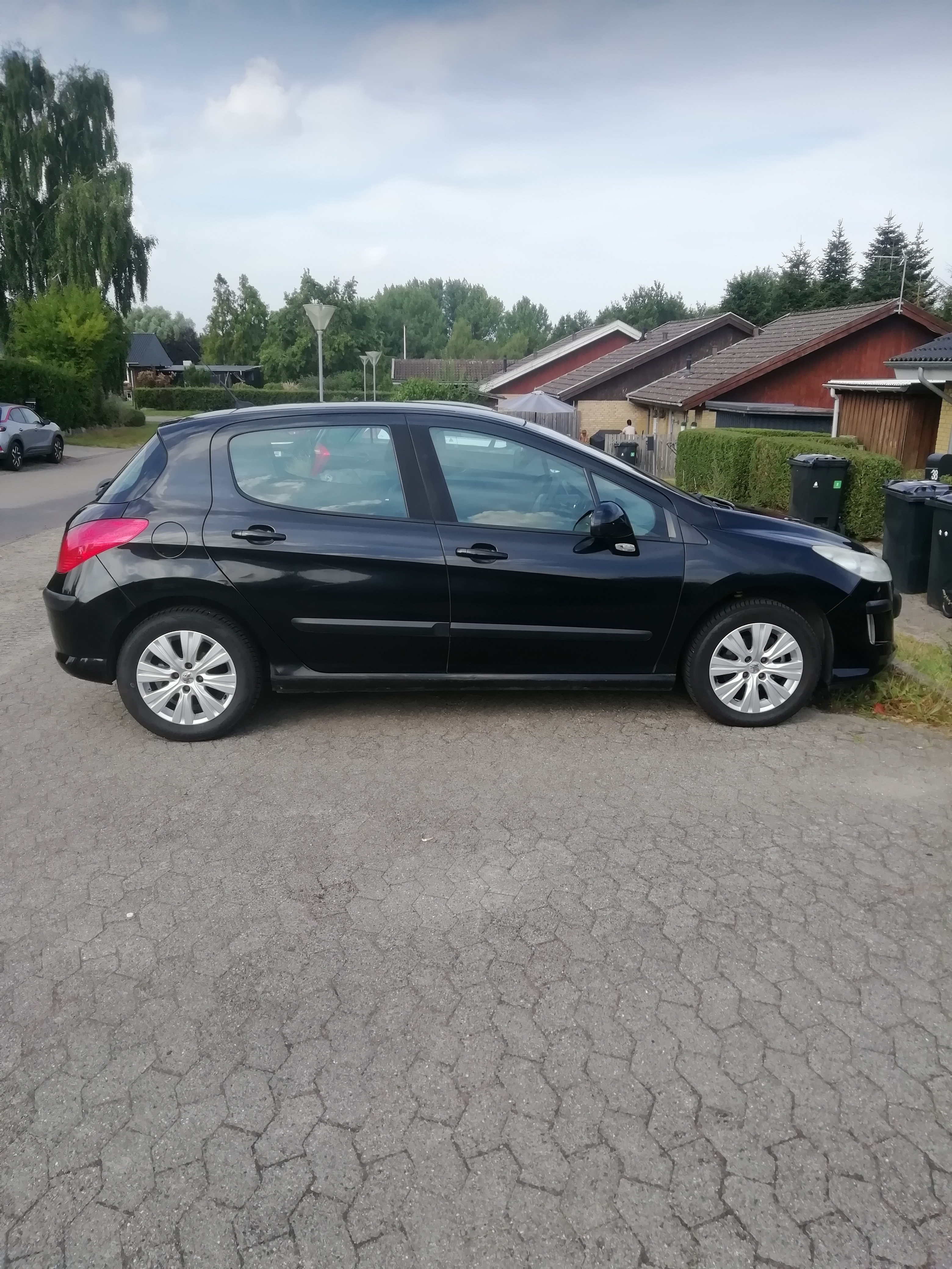 Sort Peugeot 308 fra 2007
