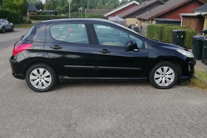 Sort Peugeot 308 fra 2007