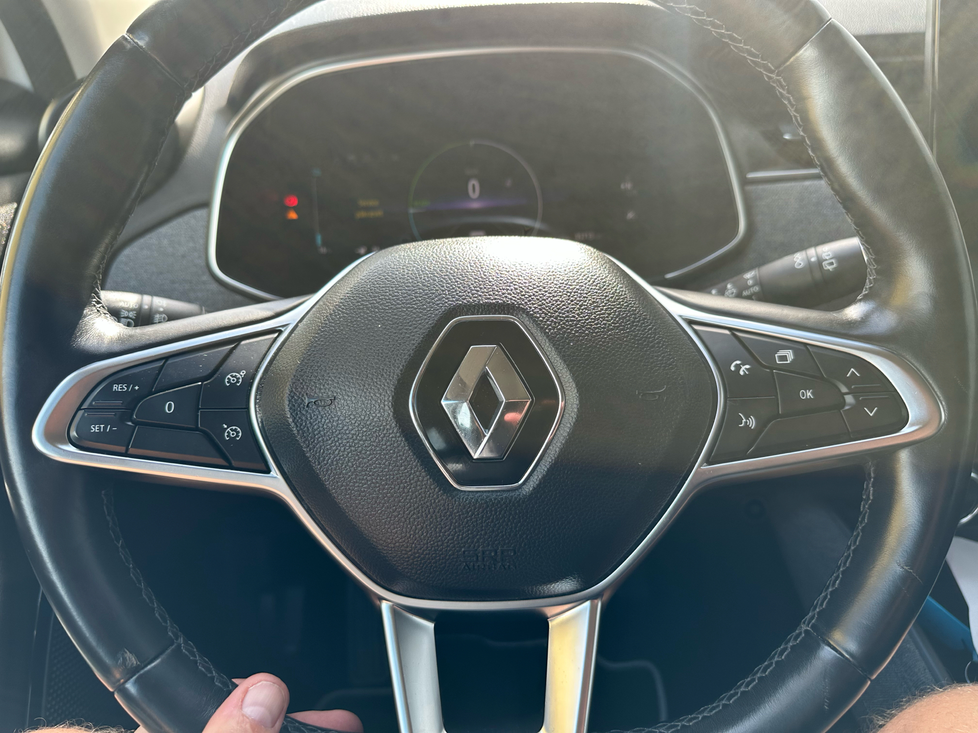 Hvid Renault Zoe fra 2021