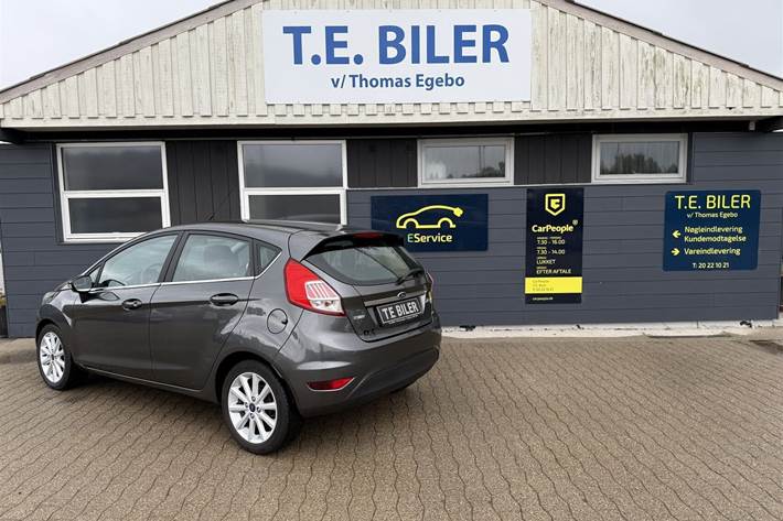 Sort Ford Fiesta fra 2016