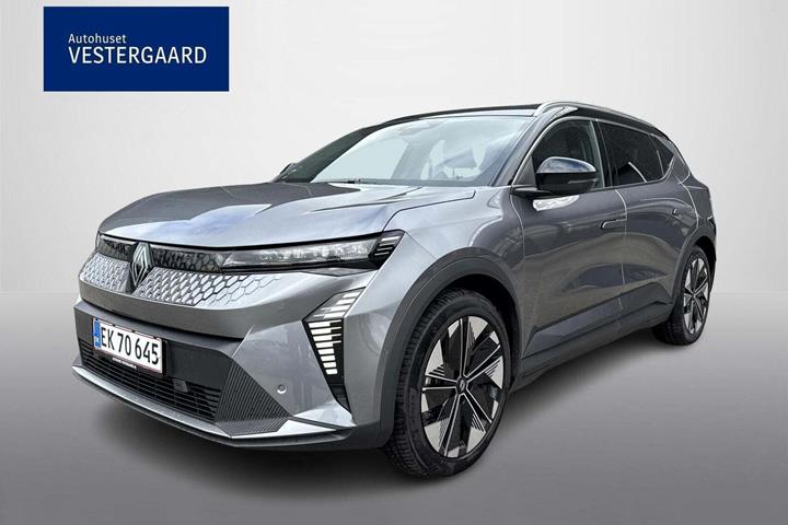 Grå Renault Scenic E-Tech fra 2025 set udefra