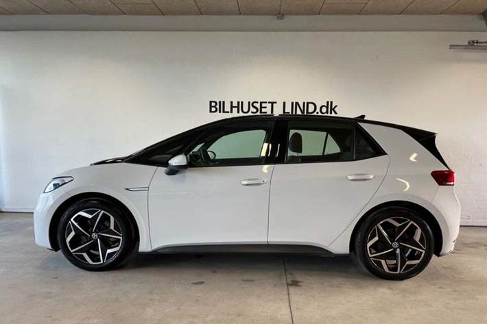 Hvid VW ID.3 fra 2021