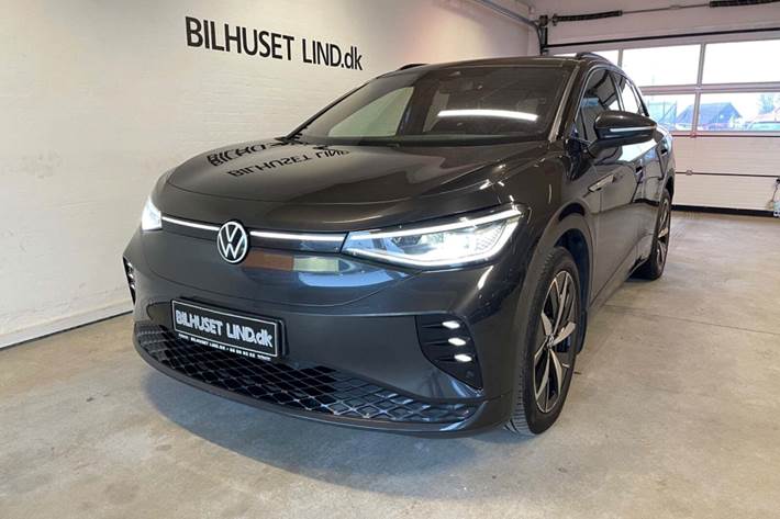 Sort VW ID.4 fra 2022 set udefra