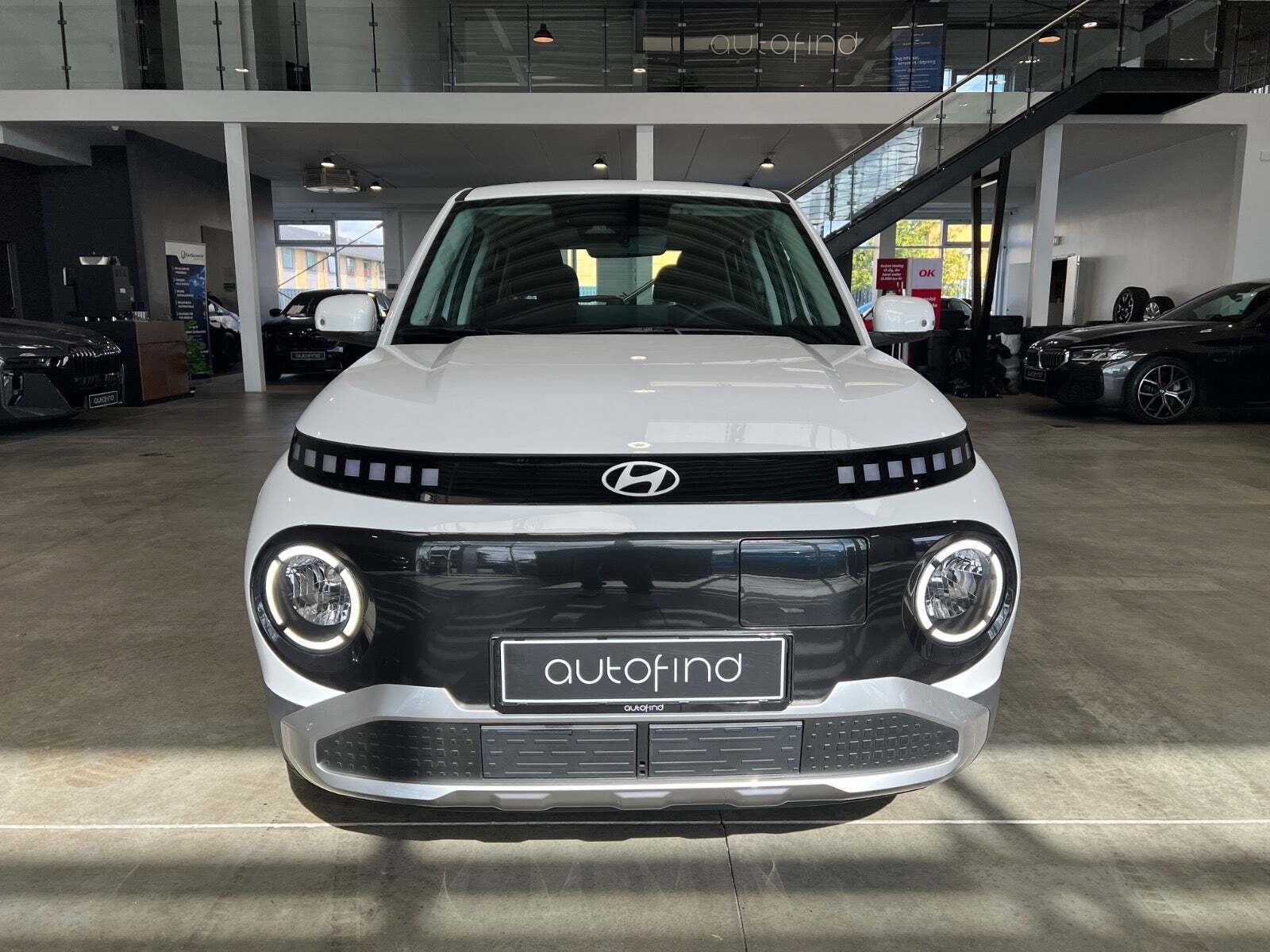 Hvid Hyundai Inster fra 2025