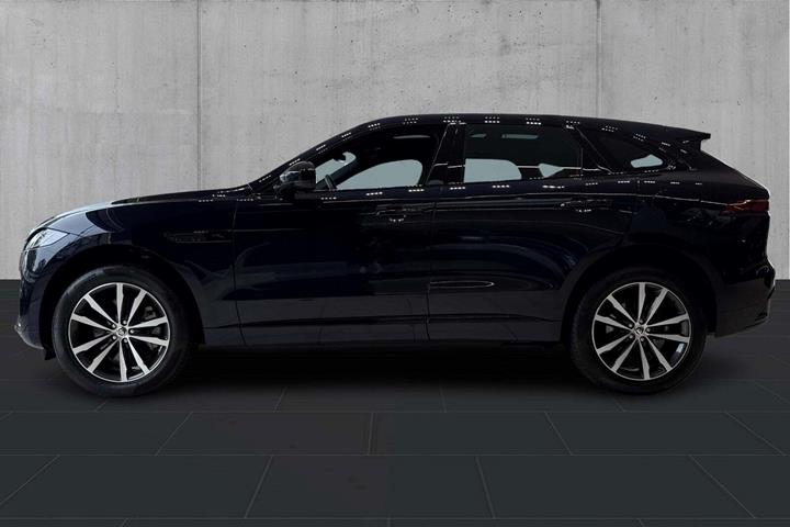 Grøn Jaguar F-Pace fra 2024