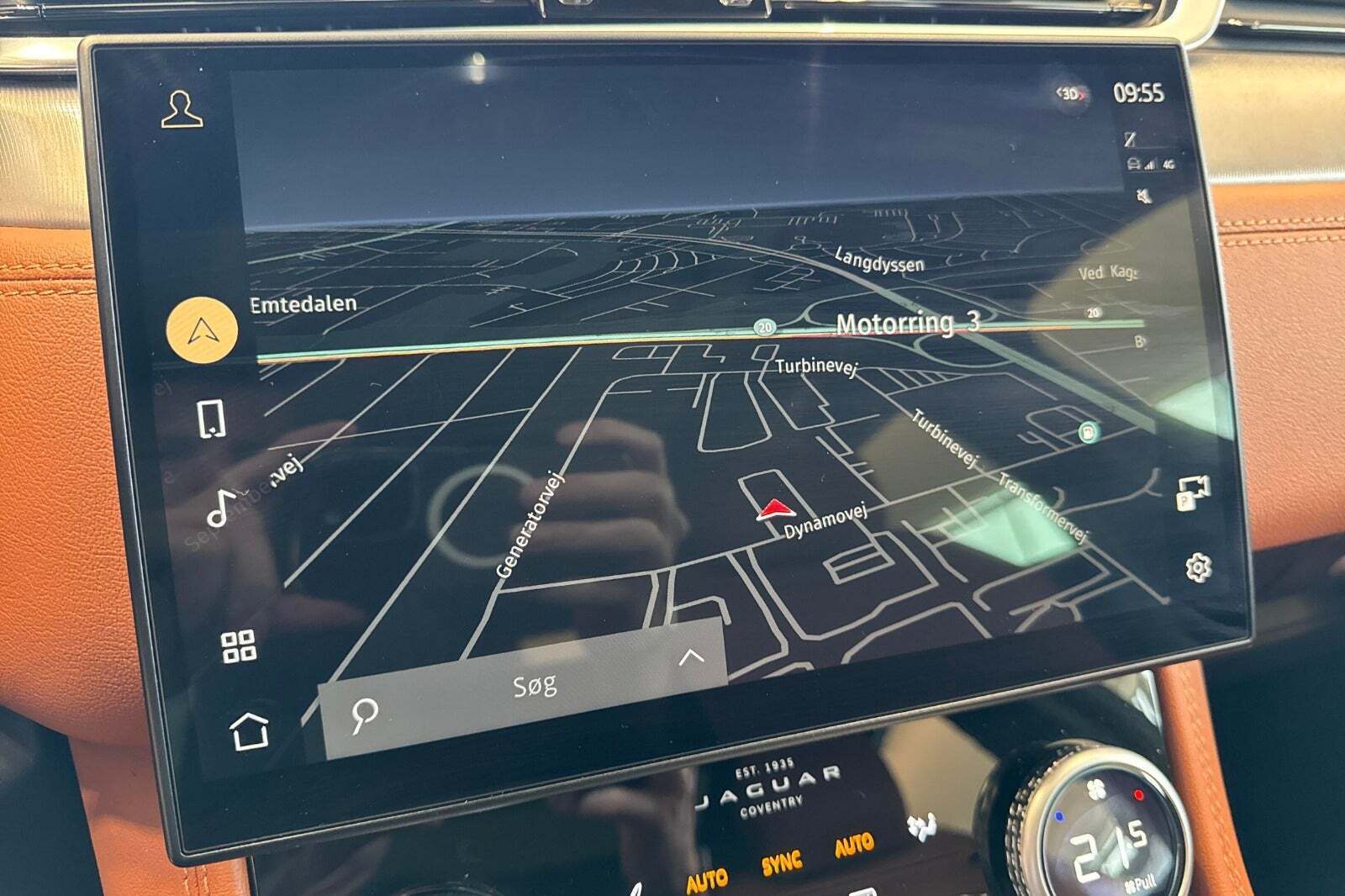 Grøn Jaguar F-Pace fra 2024