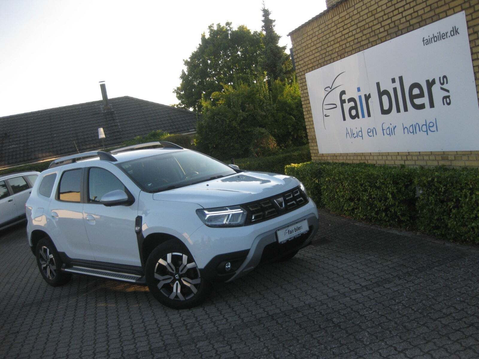 Hvid Dacia Duster fra 2021