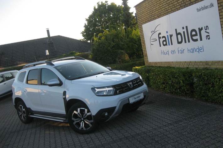 Hvid Dacia Duster fra 2022