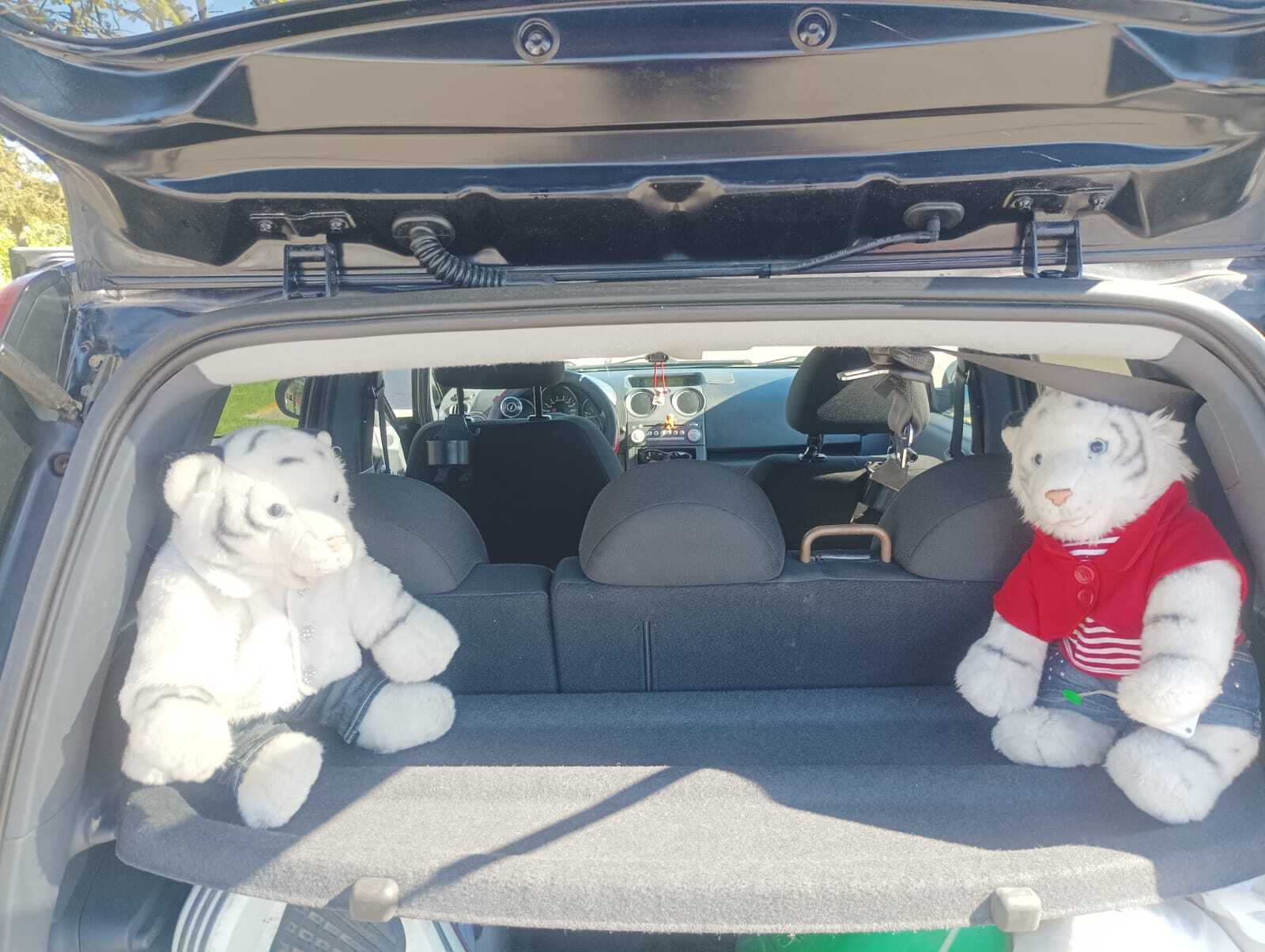 Sort Mitsubishi Colt fra 2008