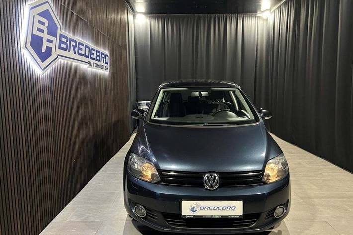 Blå VW Golf Plus fra 2013