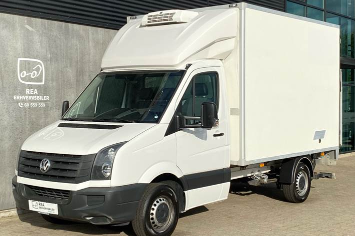 Hvid VW Crafter fra 2016