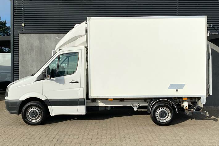 Hvid VW Crafter fra 2016