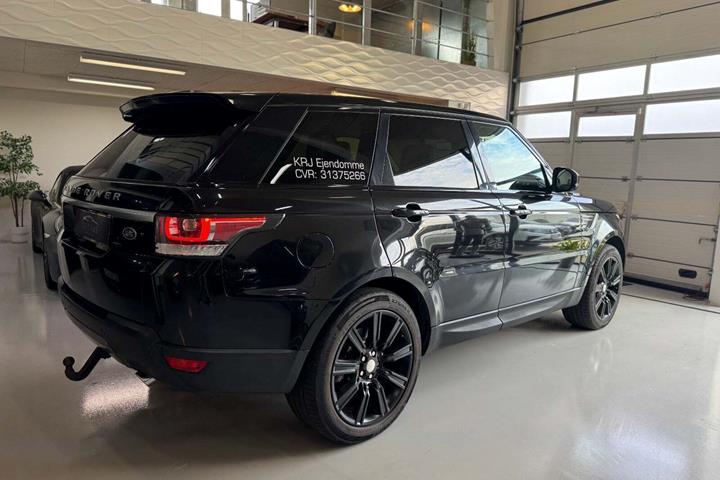 Gul Land Rover Range Rover sport fra 2014