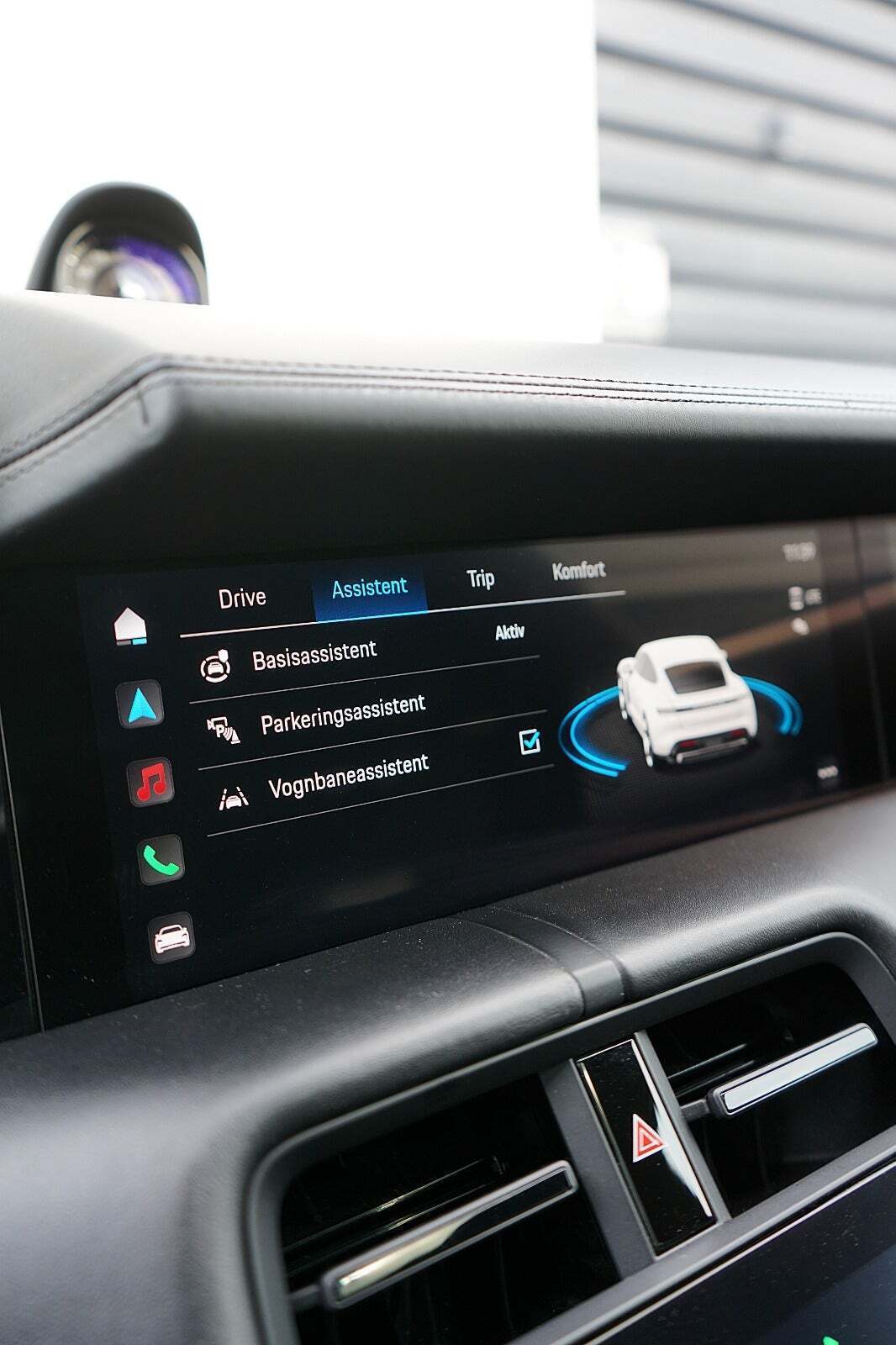 undefined Porsche Taycan 4S fra 2021 set indefra