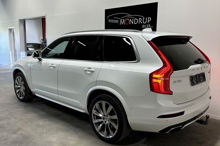 Hvid Volvo XC90 fra 2016