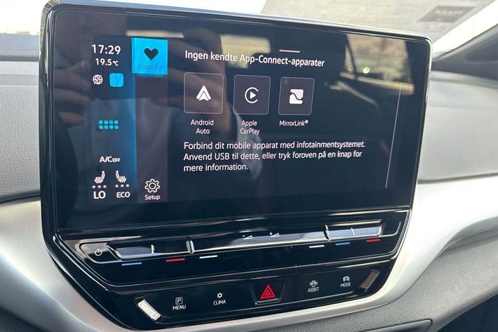 Hvid VW ID.4 fra 2021